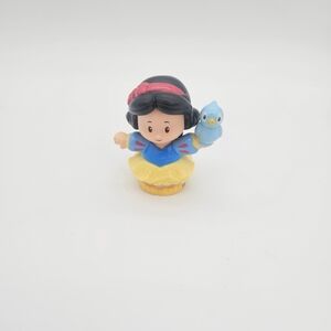 Fisher Price Little People Disney Princess Snow White Figure with Blue Bird
